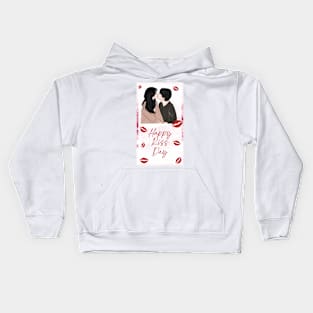 Tell Me That You Love Me Kiss Day Special Kids Hoodie